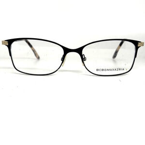 BCBGMAXAZRIA Anita Black Eyeglasses Frame 52-16-130mm B36mm H16863